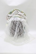 画像3: metamorphose / royalジャガードハーフボンネットカチューシャ  ミント H-26-05-11-068-ME-AC-NS-ZH (3)