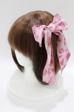 画像1: Angelic Pretty / Rebecca Leopardクリップ  ピンク H-26-05-11-075-AP-AC-NS-ZH (1)