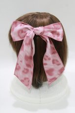 画像2: Angelic Pretty / Rebecca Leopardクリップ  ピンク H-26-05-11-075-AP-AC-NS-ZH (2)