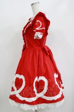 画像2: Angelic Pretty / ハートフルワンピース Free アカ H-26-05-11-006-AP-OP-NS-ZH (2)