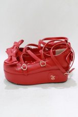 画像2: Angelic Pretty / Dreamyシューズ S レッド H-26-05-11-079-AP-SH-NS-ZH (2)