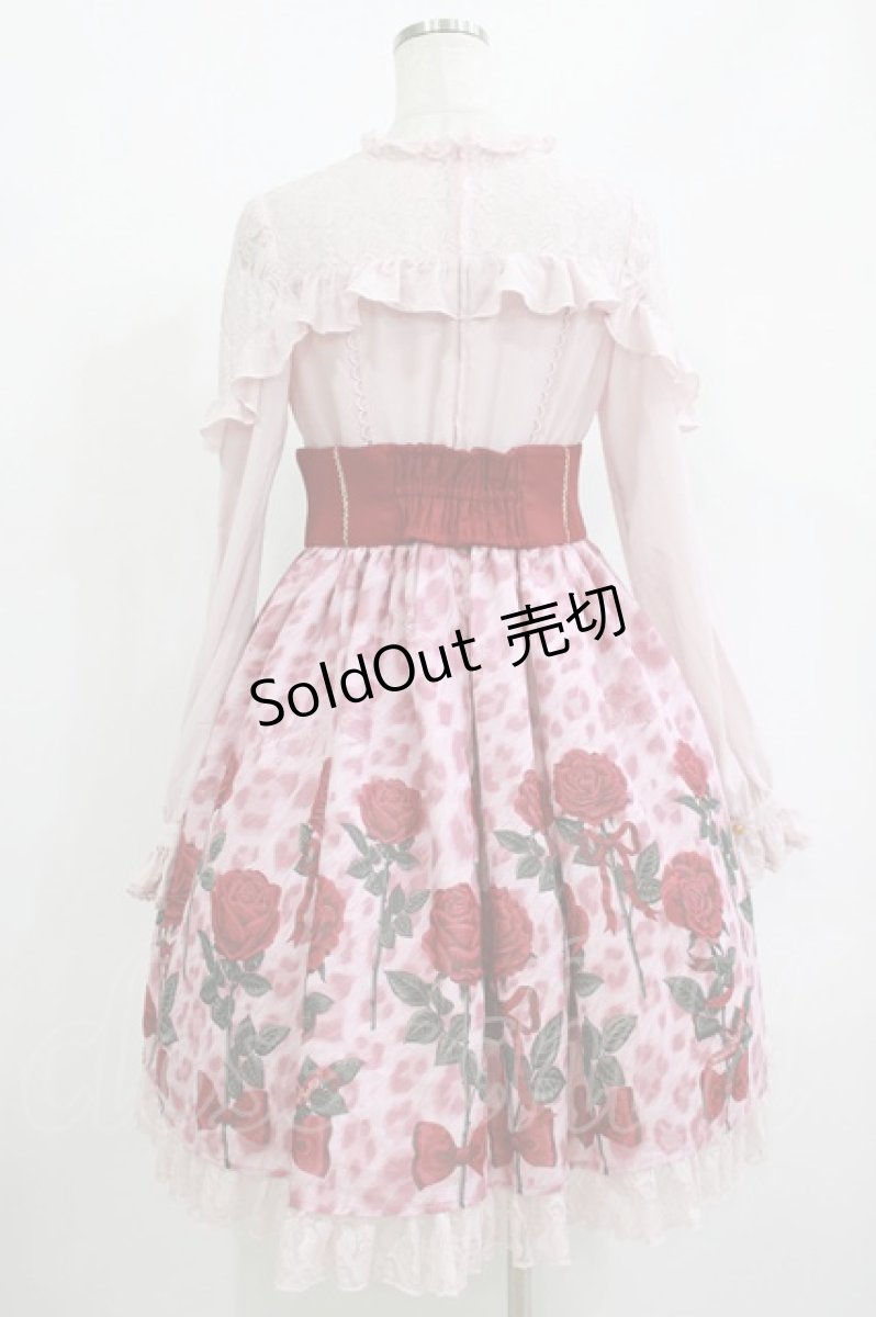 画像3: Angelic Pretty / Rebecca Leopardワンピース Free ピンク H-26-05-11-001-AP-OP-NS-ZH (3)