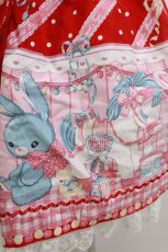 画像4: Angelic Pretty / MELODY TOYS襟付ジャンパースカートSet Free アカ H-26-05-11-009-AP-OP-NS-ZH (4)