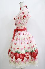 画像2: Angelic Pretty / Melty Berry Princessワンピース Free シロ H-26-05-11-002-AP-OP-NS-ZH (2)