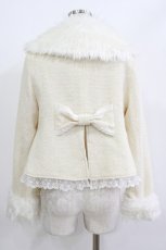 画像3: metamorphose / Charlotteリボンショートコート Free オフ H-26-05-11-018-ME-CO-NS-ZH (3)