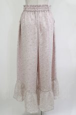 画像3: Ank Rouge / 花柄シフォンワイドパンツ M ピンク H-26-05-11-019-CA-PA-NS-ZH (3)