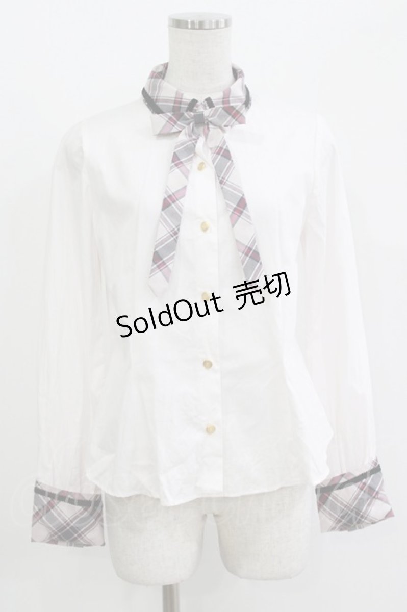 画像1: Angelic Pretty / Bunny College Academyブラウス Free ピンク H-26-05-11-026-AP-BL-NS-ZH (1)