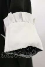 画像3: DearMyLove / 薔薇胸元開きブラウス M ブラック H-26-05-12-055-EL-BL-NS-ZH (3)