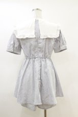 画像2: Ank Rouge / ダブルプチリボンコンビネゾン M サックス H-26-05-12-056-CA-OP-NS-ZH (2)