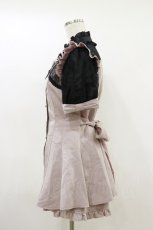 画像3: Secret Honey / 袖レース&ボレロ風半袖セットアップ M ピンク H-26-05-12-058-CA-OP-NS-ZH (3)