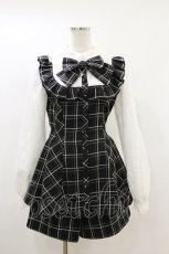 画像1: Secret Honey / レース袖＆レースヨークセットアップ M ブラック H-26-05-12-059-CA-OP-NS-ZH (1)