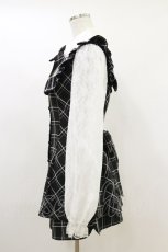 画像3: Secret Honey / レース袖＆レースヨークセットアップ M ブラック H-26-05-12-059-CA-OP-NS-ZH (3)