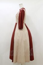 画像3: Maison de FLEUR Petite Robe canone / お鍋のぞきこむワンピース S レッド H-26-05-12-072-EL-OP-NS-ZH (3)