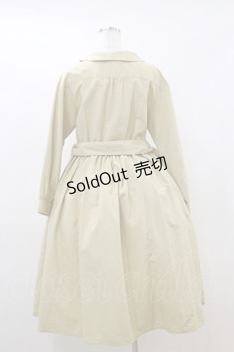 画像2: an another angelus / アウトポケット開襟シャツワンピース Free L/BEIGE H-26-05-12-074-CA-OP-NS-ZH (2)