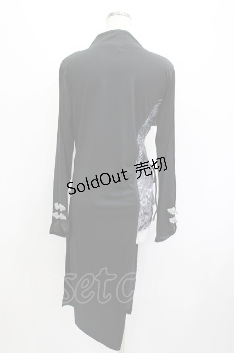 画像3: Qutie Frash / チャイナチュニック  黒 H-26-05-12-1031-QU-TO-AK-ZH (3)
