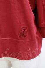 画像3: Jane Marple Dans Le Salon / Half puffy sleeve sweatshirt  ワイン H-26-05-12-1032-JM-TO-KB-ZH (3)