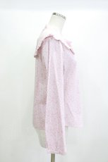 画像2: Jane Marple Dans Le Salon / D’anjo coast cape blouse  ピンク H-26-05-12-1033-JM-BL-KB-ZH (2)
