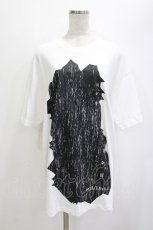 画像1: MINT NeKO / プリント半袖カットソー XXL 白 H-26-05-12-1038-HN-TO-AK-ZH (1)