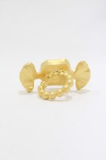 画像2: Q-pot. / シャイニーキャンディリング 11号 ゴールド H-26-05-12-1005-QP-AC-KB-ZH (2)
