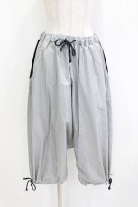 画像1: MINT NeKO / プリント切替サルエルパンツ  グレー H-26-05-12-1047-HN-PA-AK-ZH (1)