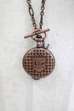 画像2: Q-pot. / ALICE-Melty Pocket Watch Necklace  ブロンズ H-26-05-12-1006-QP-AC-KB-ZH (2)
