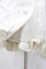 画像4: ATELIER PIERROT / Lunar Lattice Coat -Princess Sleeves-  ホワイト H-26-05-12-1049-EL-CO-AK-ZH (4)