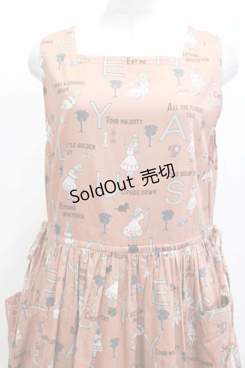 画像4: Jane Marple / The nursery Aliceギャザードレス  アプリコット H-26-05-12-1015-JM-OP-KB-ZH (4)