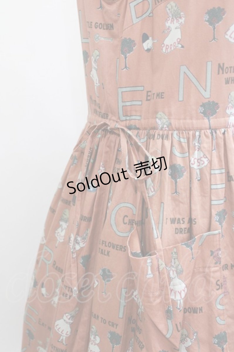 画像5: Jane Marple / The nursery Aliceギャザードレス  アプリコット H-26-05-12-1015-JM-OP-KB-ZH (5)