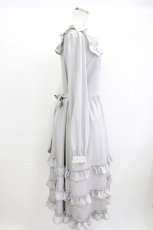 画像2: Melody BasKet / Shiny dot dress L グレー H-26-05-12-1019-LO-OP-KB-ZH (2)