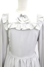 画像4: Melody BasKet / Shiny dot dress L グレー H-26-05-12-1019-LO-OP-KB-ZH (4)