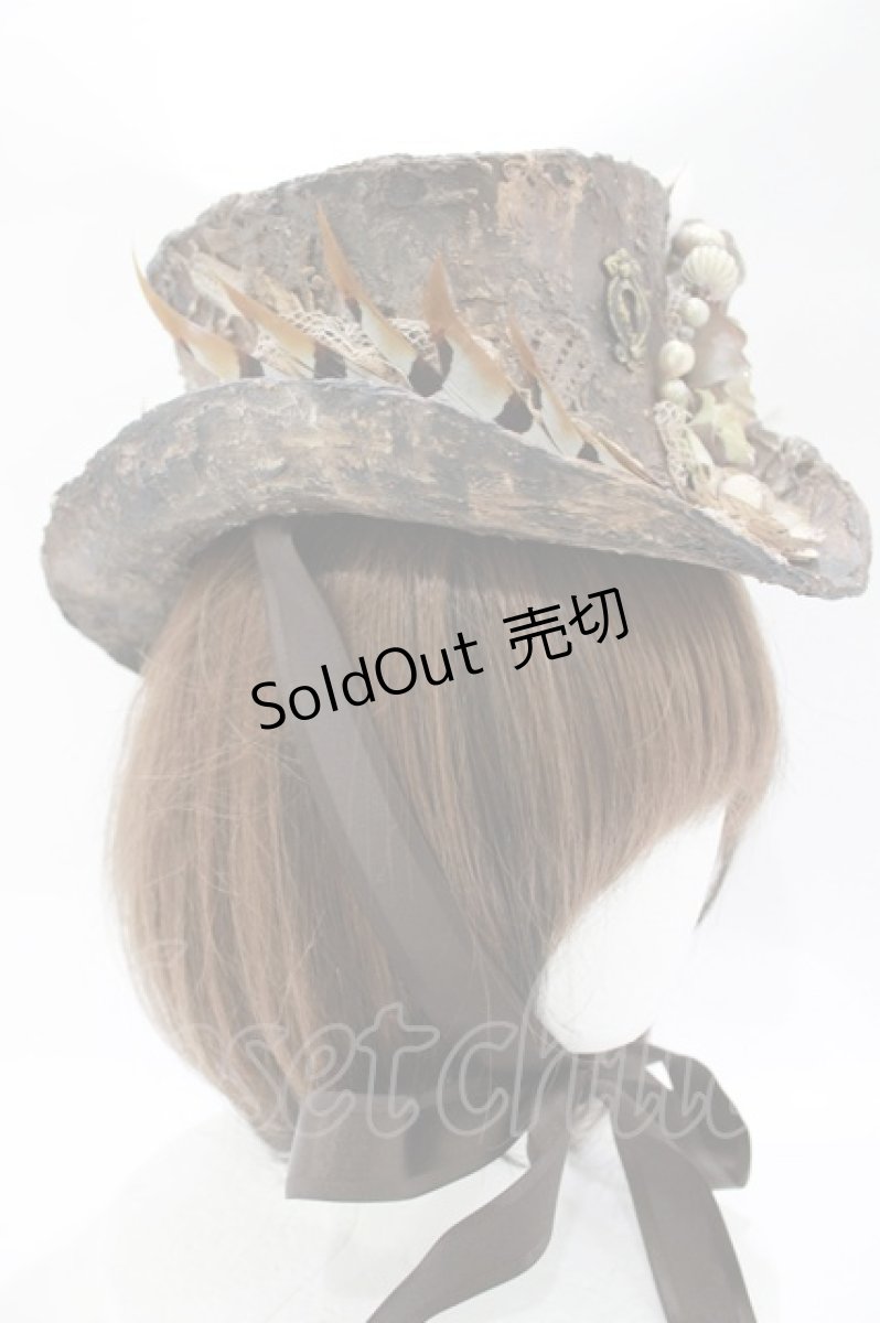 画像3: corgi-corgi / フェザーコサージュHAT   H-26-05-12-1002-GO-AC-KB-ZH (3)