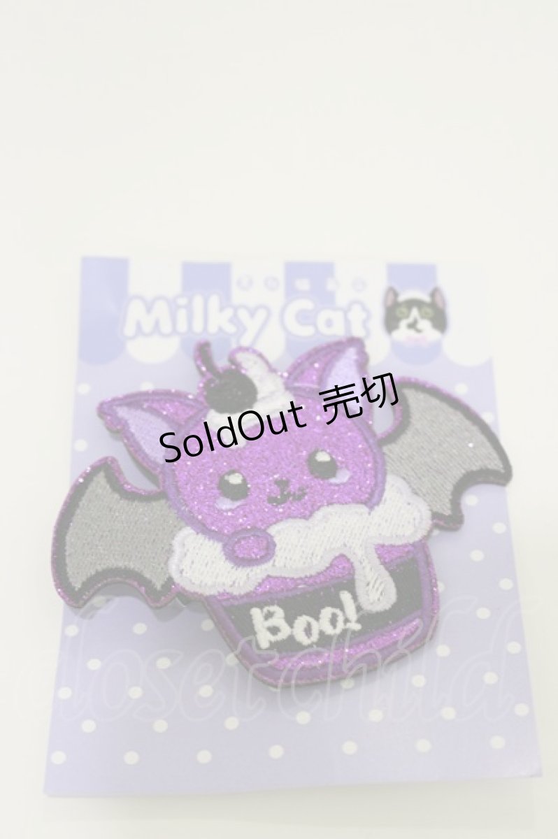 画像1: Milky Cat（海外ロリータブランド） / クリップ  パープル H-26-05-12-023-LO-AC-NS-ZH (1)