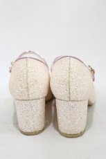画像3: RoseMarie seoir / glitter shoes L ピンク H-26-05-12-024-LO-SH-NS-ZH (3)