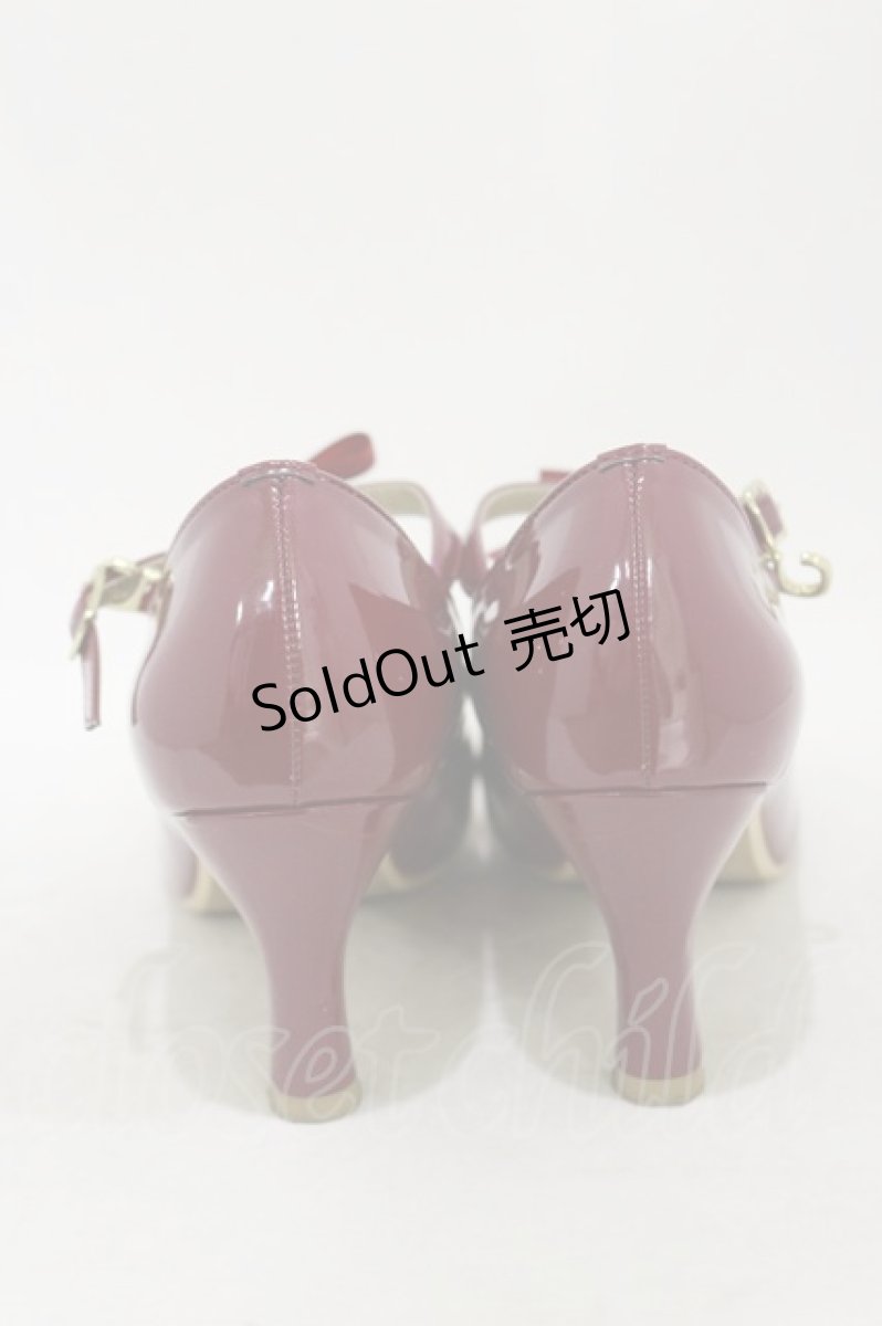 画像3: an another angelus / Tストラップリボンパンプス M RED H-26-05-12-025-CA-SH-NS-ZH (3)