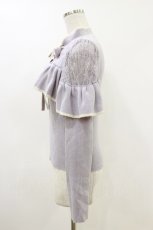 画像3: Rojita / レース切替配色ラッフルニット Free グレー H-26-05-12-037-LO-TO-NS-ZH (3)