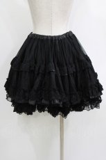 画像3: FRILL / プリントボリュームスカート  黒 H-26-05-13-051-HN-SK-AK-ZH (3)