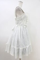 画像3: metamorphose / ラメ総レースシャーリングジャンパースカート Free オフ H-26-05-13-1023-ME-OP-NS-ZH (3)