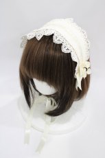 画像1: Innocent World / 小花レースヘッドドレス  アイボリー H-26-05-13-1005-IW-AC-NS-ZH (1)