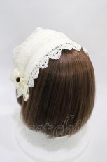 画像2: Innocent World / 小花レースヘッドドレス  アイボリー H-26-05-13-1005-IW-AC-NS-ZH (2)