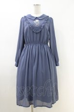 画像1: Fi.n.t / ローズミニブーケ刺繍シアーワンピース Free BLUE H-26-05-13-1031-CA-OP-NS-ZH (1)