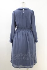 画像2: Fi.n.t / ローズミニブーケ刺繍シアーワンピース Free BLUE H-26-05-13-1031-CA-OP-NS-ZH (2)