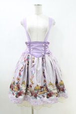 画像1: axes femme kawaii / シュガリータイムサス付スカート M ラベンダー H-26-05-13-1038-AX-SK-NS-ZH (1)