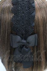 画像3: m petit by misako / TT*AMレースカチューシャ  ブラック H-26-05-13-1006-LO-AC-NS-ZH (3)