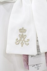 画像3: m petit by misako / AOKリボンブラウス 4L 白 H-26-05-13-1057-LO-BL-NS-ZH (3)