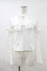 画像1: BABY,THE STARS SHINE BRIGHT / リボンタイ付きカットソー Free オフ H-26-05-13-1059-BA-TO-NS-ZH (1)