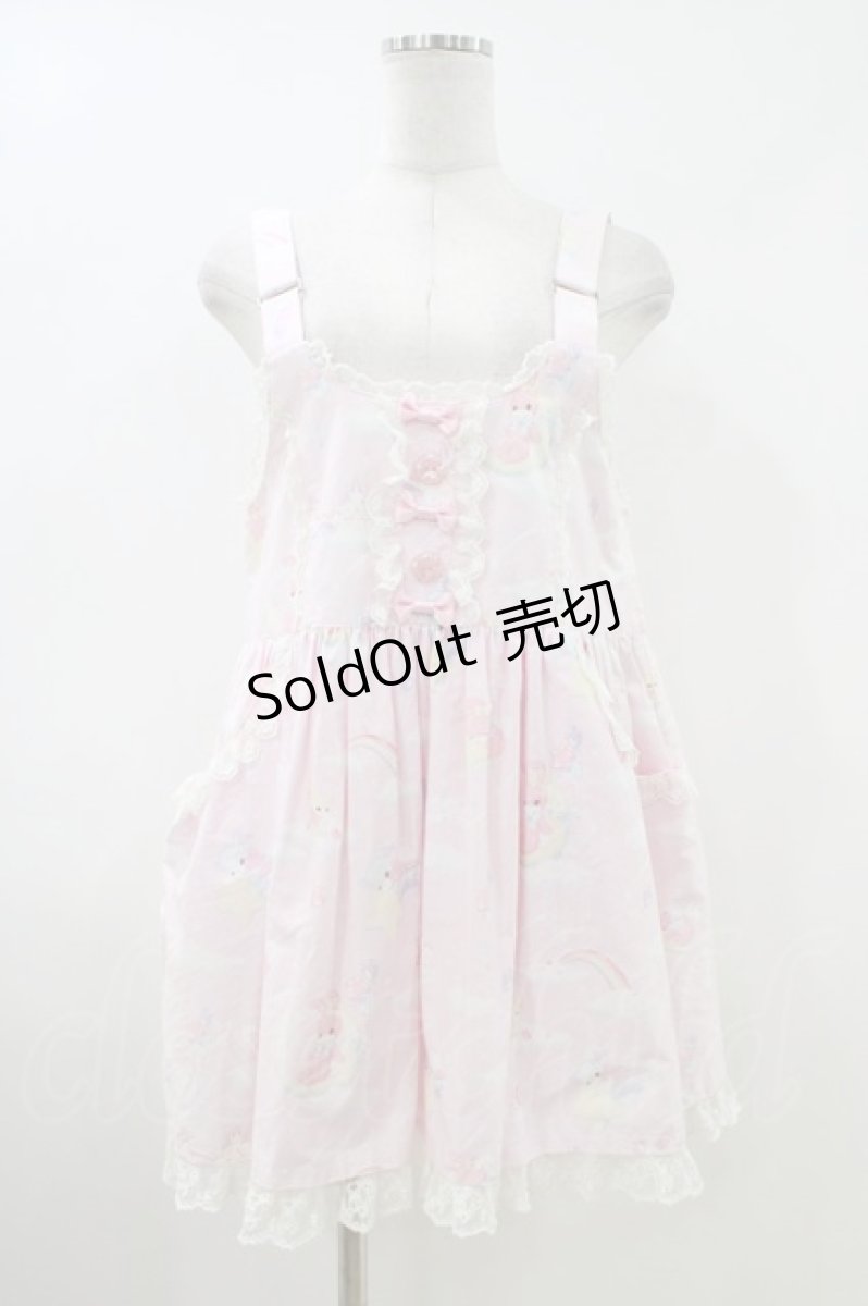 画像1: Angelic Pretty / Dream Fantasyサロペット Free ピンク H-26-05-13-1012-AP-OP-NS-ZH (1)