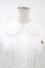 画像4: BABY,THE STARS SHINE BRIGHT / プリンセスドロップ刺繍ブラウス Free オフ H-26-05-13-1014-BA-BL-NS-ZH (4)