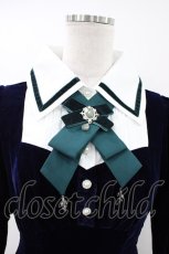 画像4: Hoshibako Works / 東方Project ×HoshibakoWorks 十六夜咲夜 リボンタイ付きワンピース S ネイビー H-26-05-13-1018-LO-OP-NS-ZH (4)