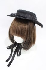 画像1: m petit by misako / AMキャノティエ  ブラック H-26-05-13-1003-LO-AC-NS-ZH (1)