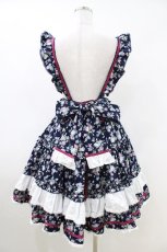 画像2: Angelic Pretty / Flower Basketスカート Free ネイビー H-26-05-13-1020-AP-SK-NS-ZH (2)